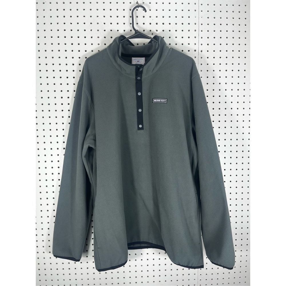 Obermeyer snap T fleece pullover sweatshirt